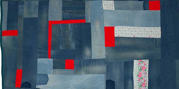 Quilt by Mary Lee Bendolph, 2002